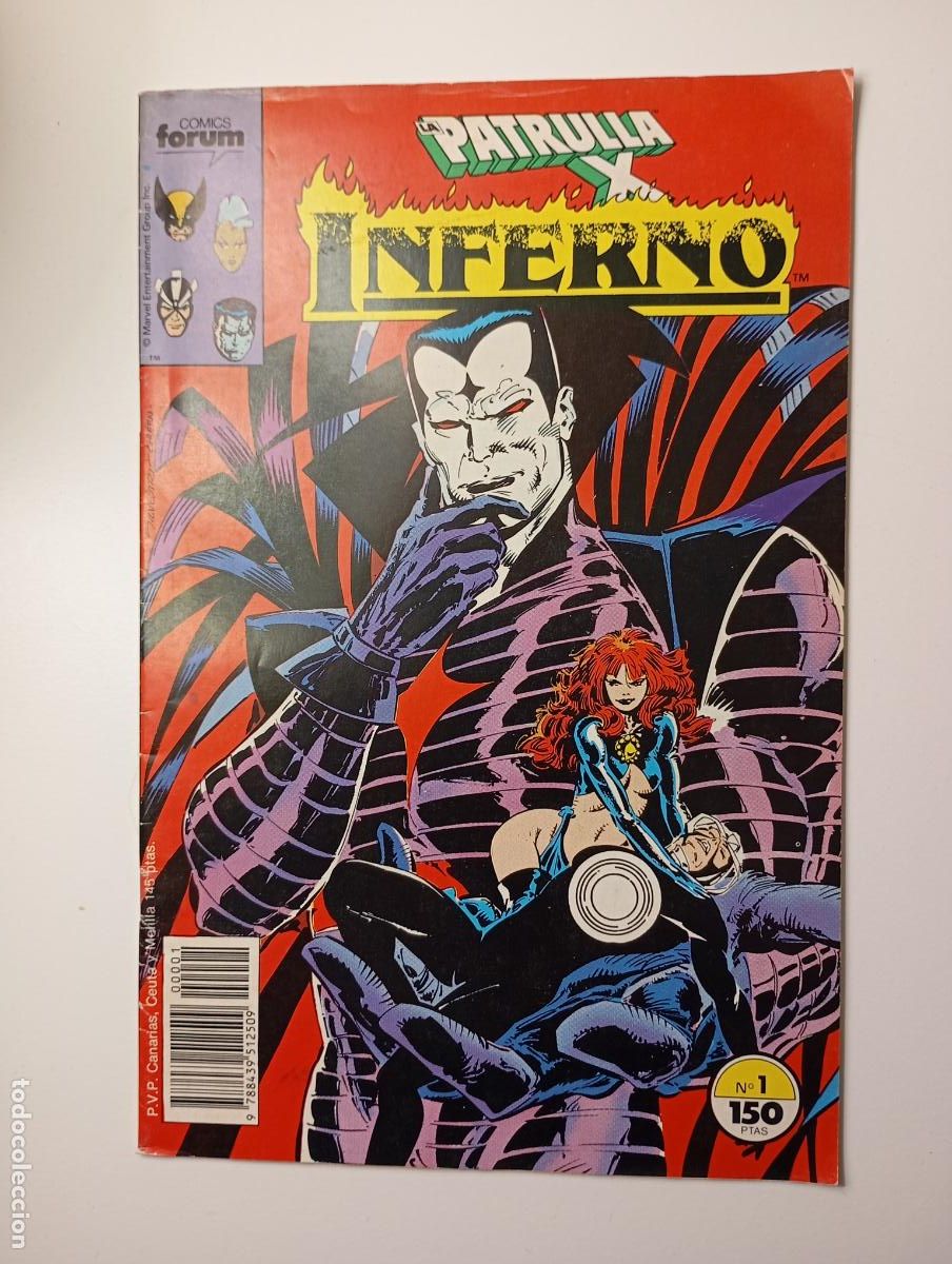 Comics : PATRULLA X INFERNO N&ordm; 1. COMICS FORUM. TDKR79