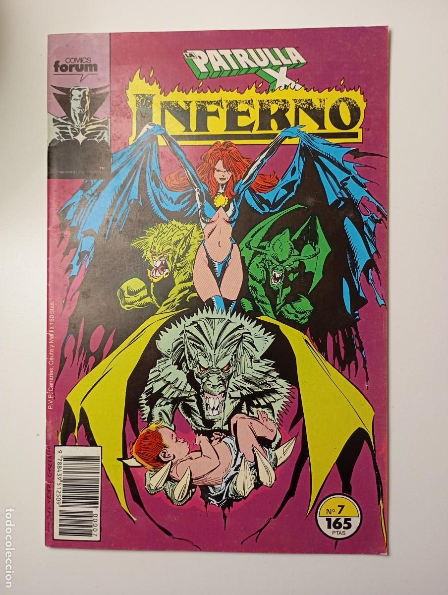 Comics : PATRULLA X INFERNO N&ordm; 7. COMICS FORUM. TDKR79