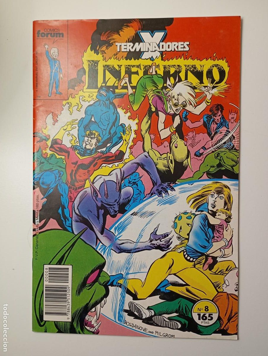 Comics: TERMINADORES X. INFERNO N&ordm; 8. COMICS FORUM. TDKR79