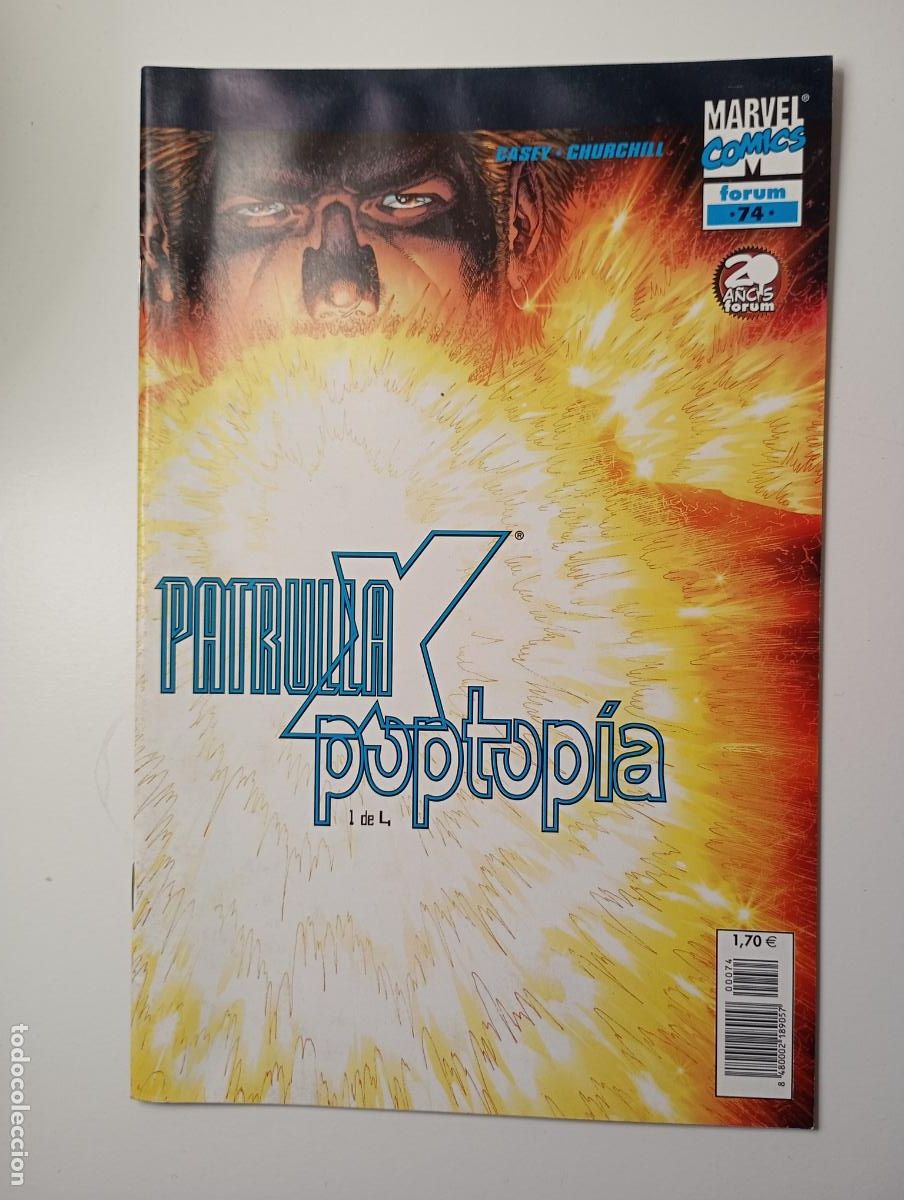C&oacute;mics: PATRULLA X. POPTOP&Iacute;A 1 DE 4. MARVEL COMICS FORUM N&ordm; 74. TDKR79
