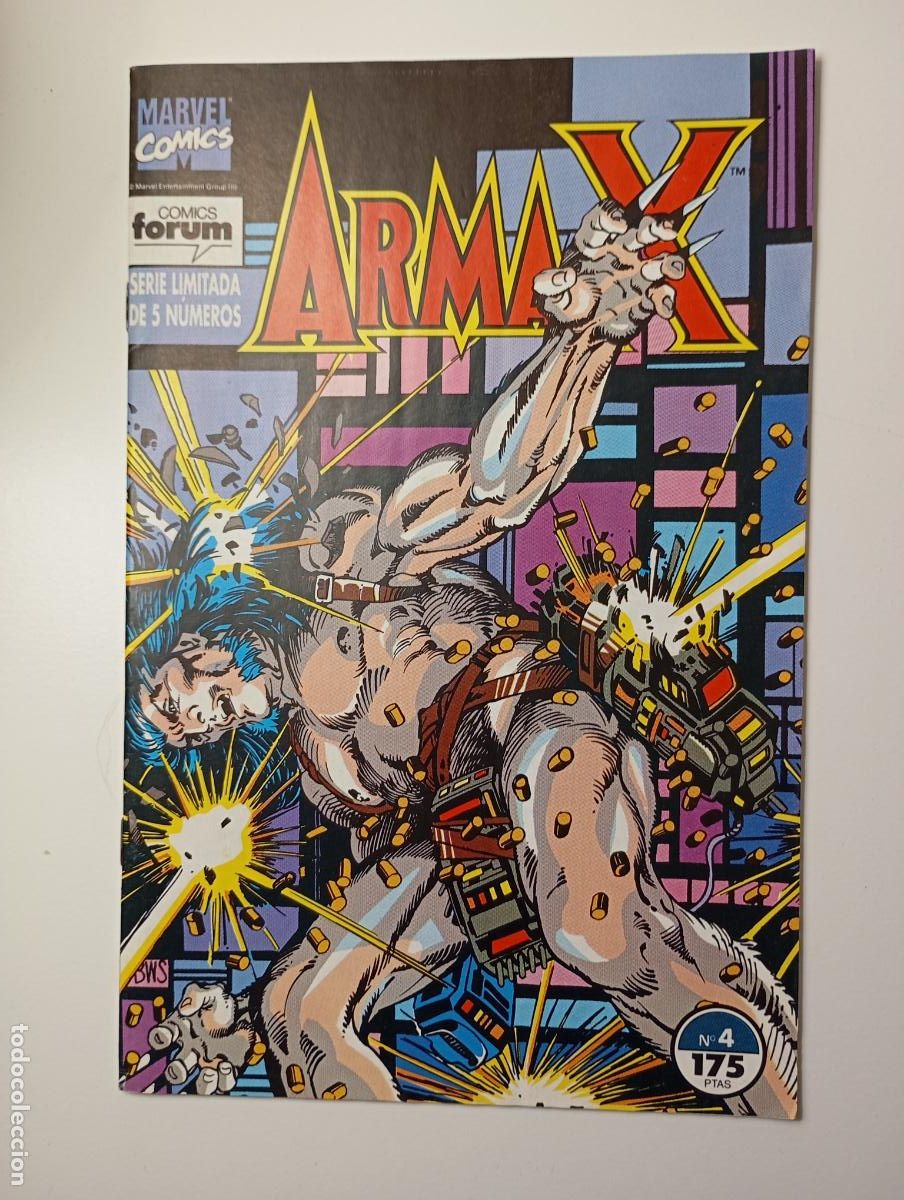 Comics: ARMA X N&ordm; 4. MARVEL COMICS FORUM. TDKR79