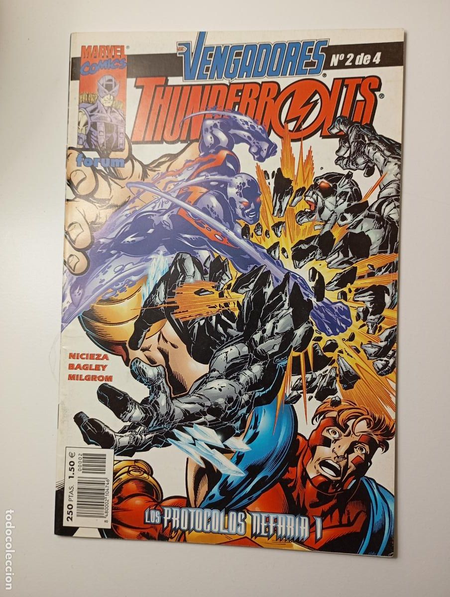 C&oacute;mics: VENGADORES N&ordm; 2 DE 4. THUNDERBOLTS. MARVEL COMICS FORUM. TDKR93 - Foto 1