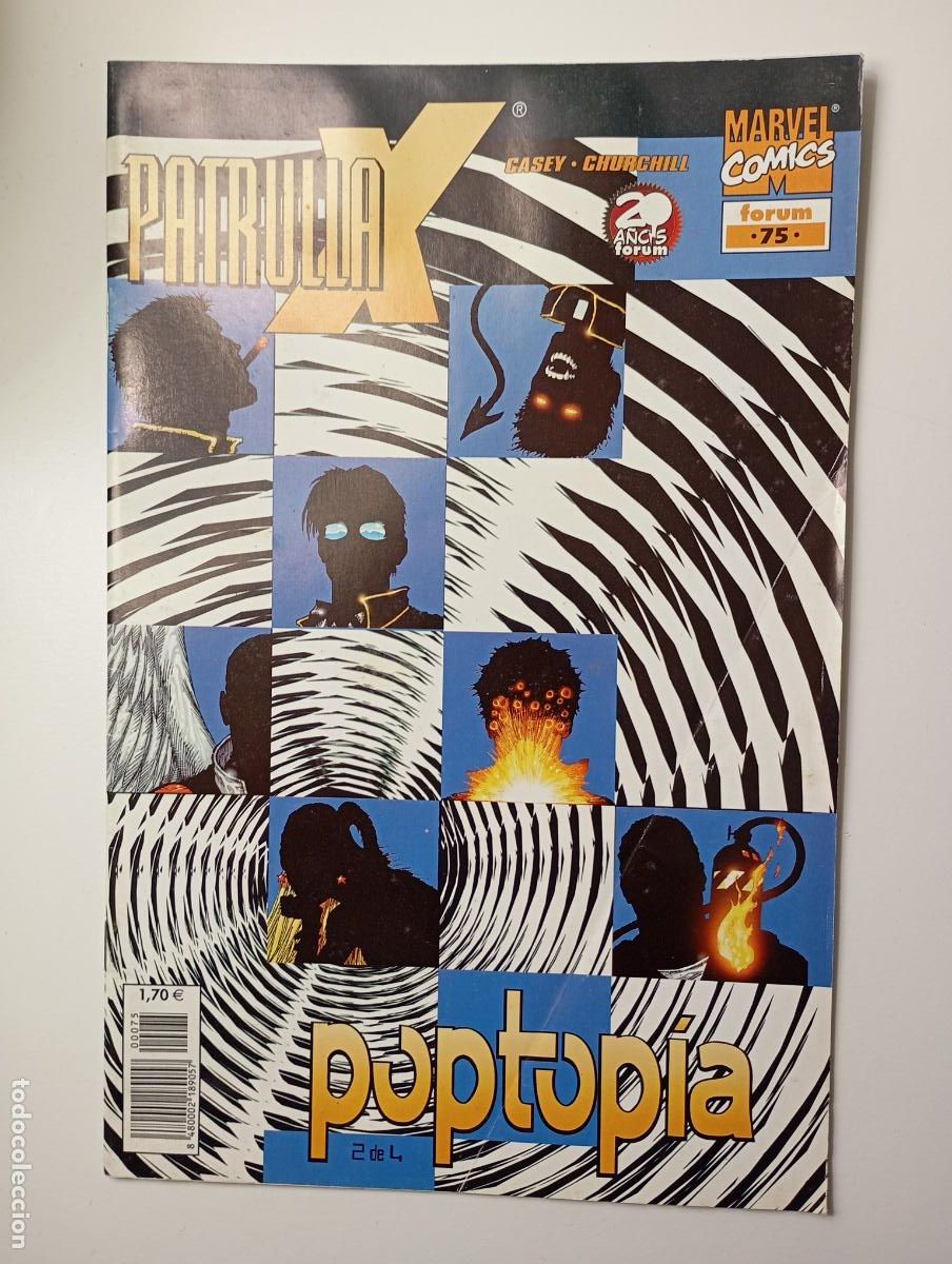 C&oacute;mics: PATRULLA X N&ordm; 75. POPTOP&Iacute;A 2 DE 4. MARVEL COMICS FORUM. TDKR93 - Foto 1