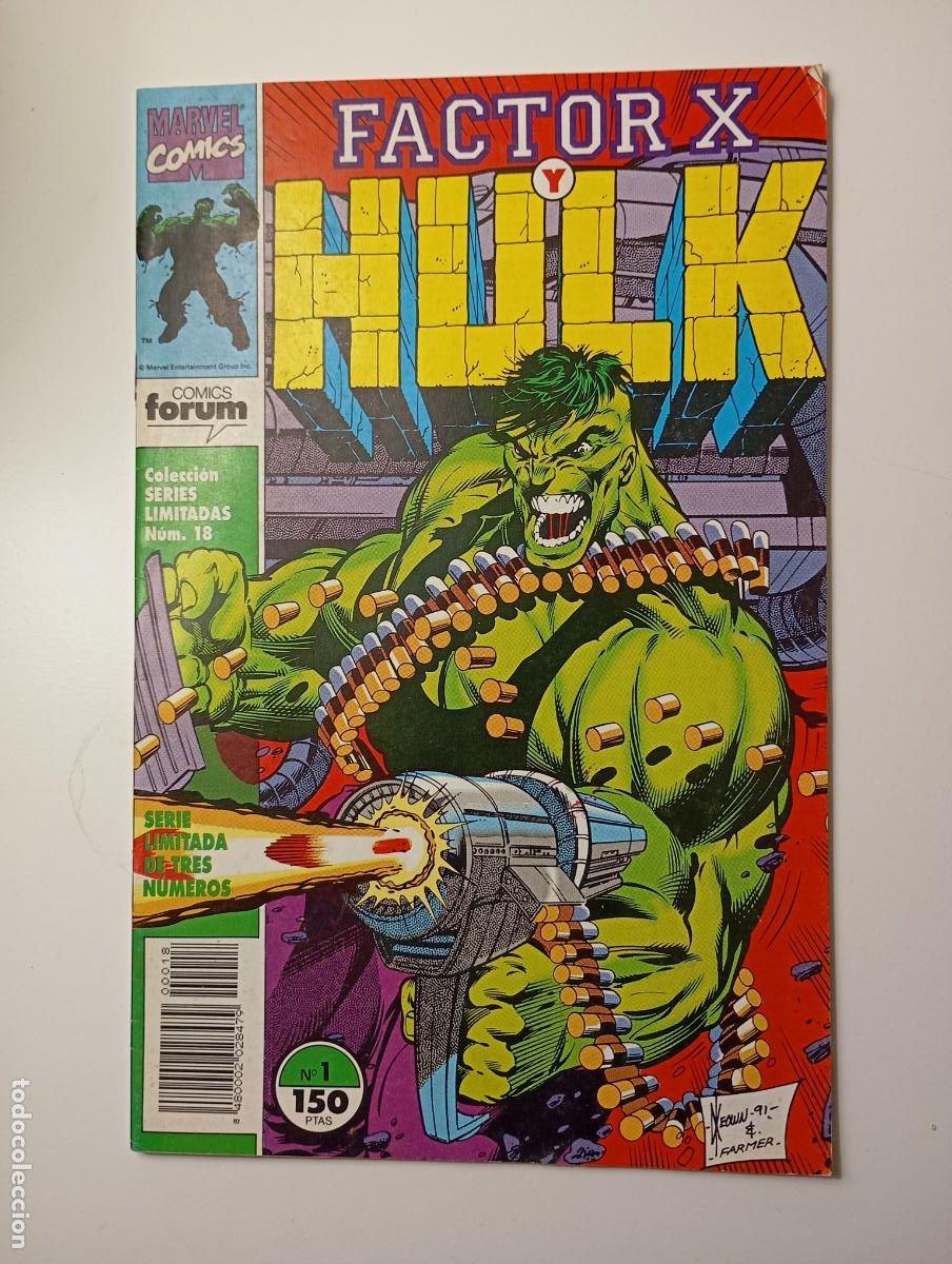 C&oacute;mics: FACTOR X Y HULK N&ordm; 1. COMICS FORUM. TDKR93 - Foto 1