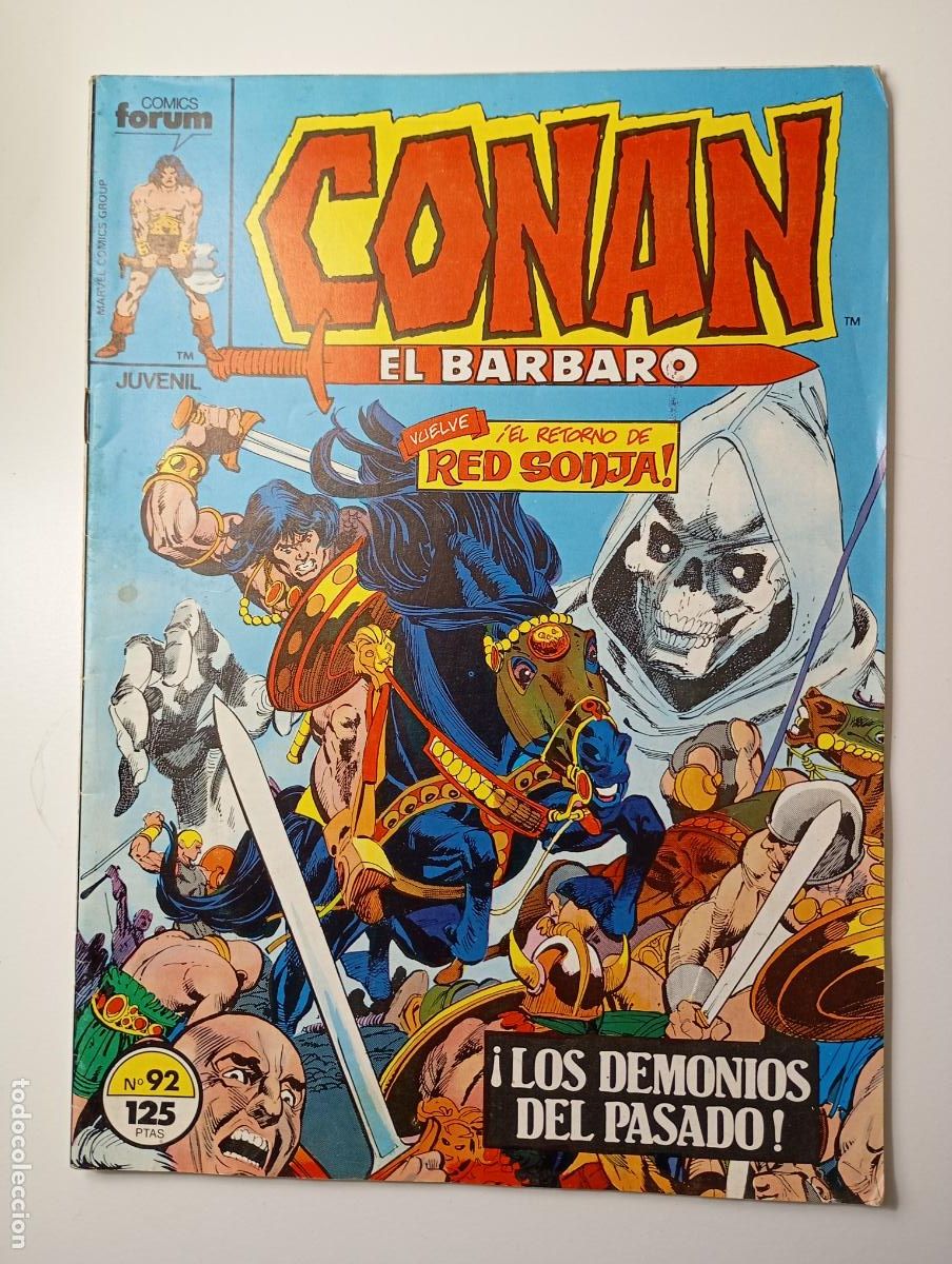 C&oacute;mics: CONAN EL B&Aacute;RBARO N&ordm; 92. LOS DEMONIOS DEL PASADO. COMICS FORUM. TDKR93 - Foto 1