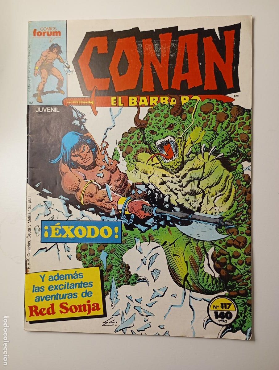 C&oacute;mics: CONAN EL B&Aacute;RBARO N&ordm; 117. COMICS FORUM. TDKR93 - Foto 1