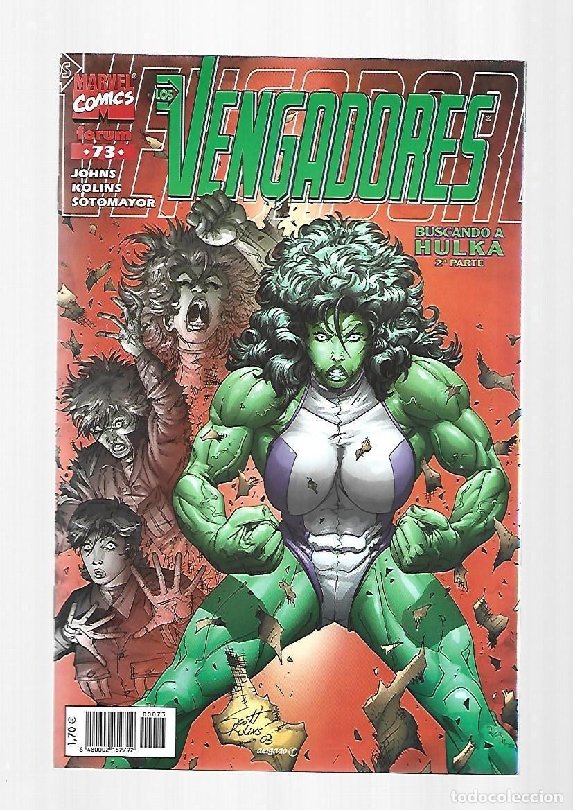 C&oacute;mics: Los vengadores, Vol. III, 73, 2004, Forum, muy buen estado