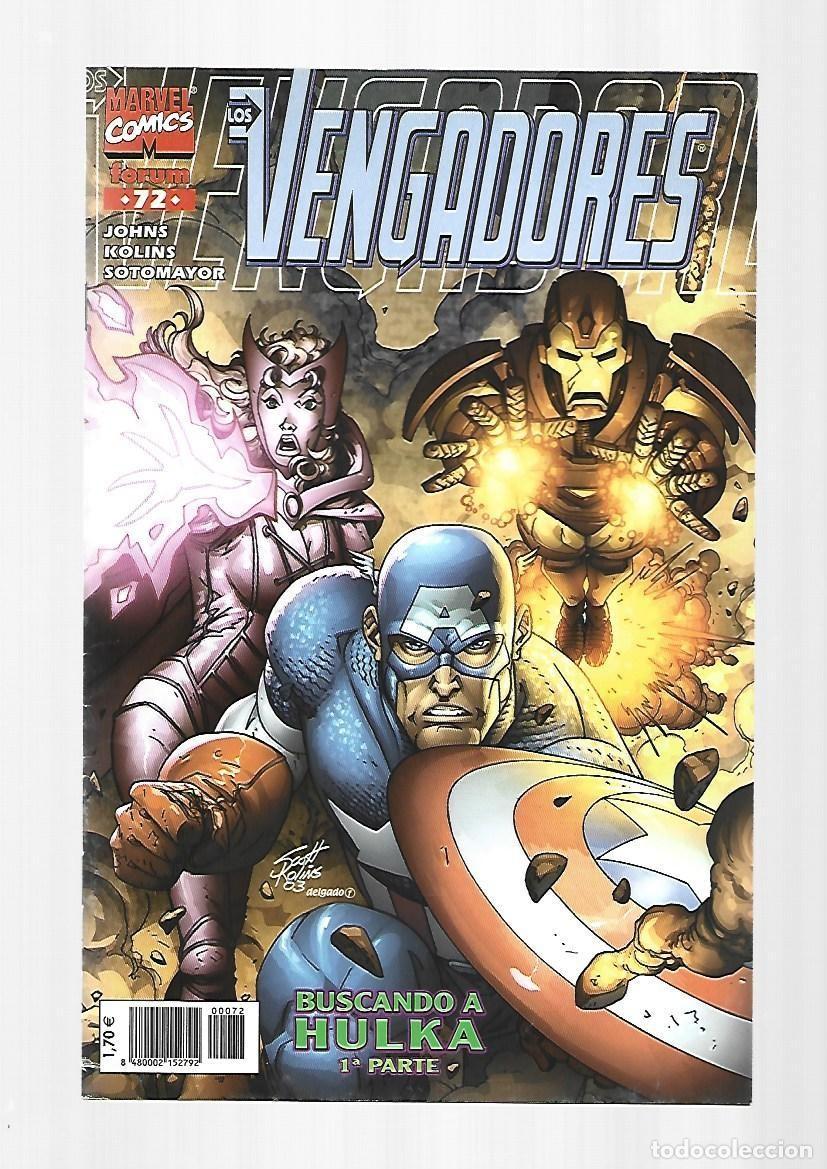 C&oacute;mics: Los vengadores, Vol. III, 72, 2004, Forum, muy buen estado