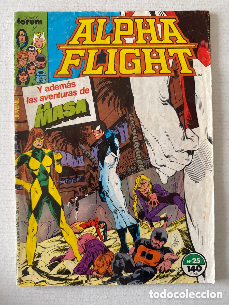 C&oacute;mics: ALPHA FLIGHT #25 vol.1 F&Oacute;RUM 1&ordf; edici&oacute;n