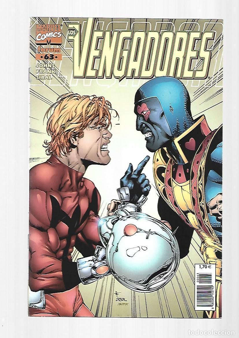 C&oacute;mics: Los vengadores, Vol. III, 63, 2004, Forum, muy buen estado