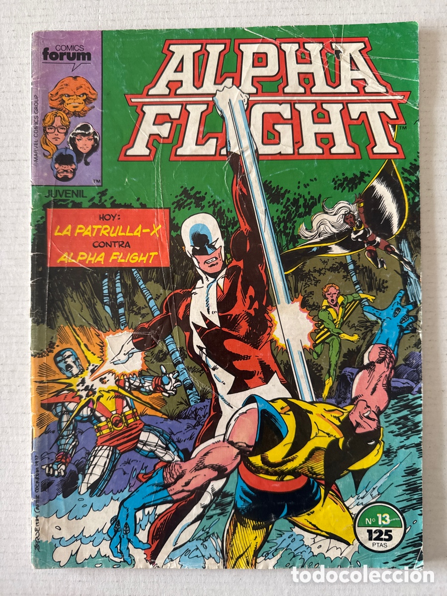C&oacute;mics: ALPHA FLIGHT #13 vol.1 F&Oacute;RUM 1&ordf; edici&oacute;n - Foto 1