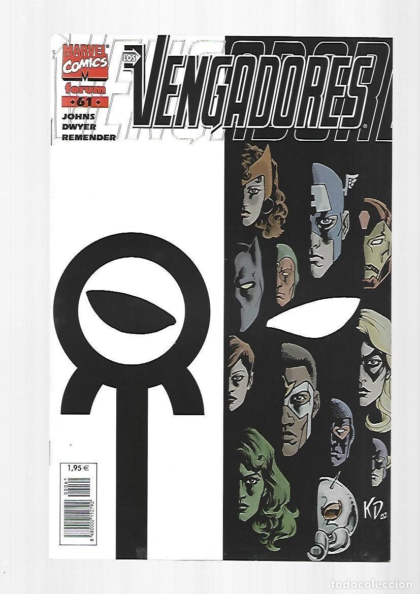 C&oacute;mics: Los vengadores, Vol. III, 61, 2003, Forum, muy buen estado