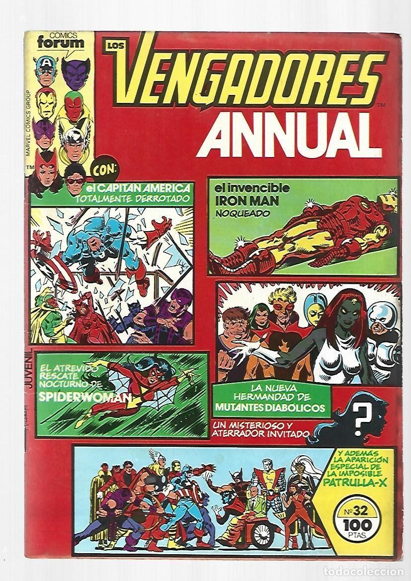 C&oacute;mics: Los Vengadores, 32, 1985, Forum, muy buen estado