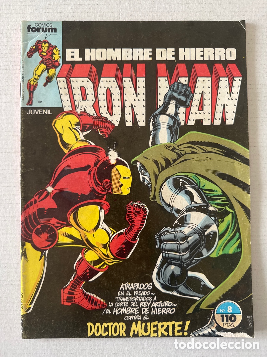 C&oacute;mics: IRON MAN #8 vol.1 F&Oacute;RUM 1&ordf; edici&oacute;n &laquo;Infrecuente&raquo;