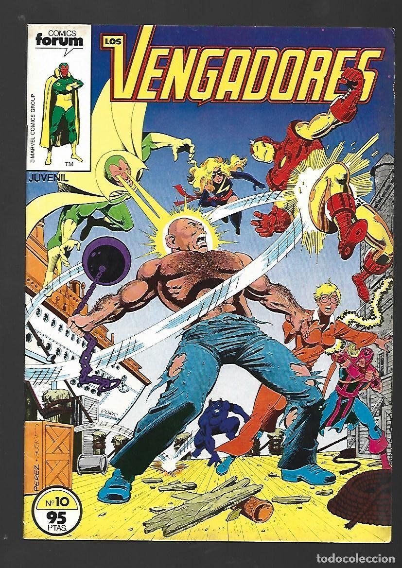 C&oacute;mics: Los Vengadores, 10, 1983, Forum, muy buen estado