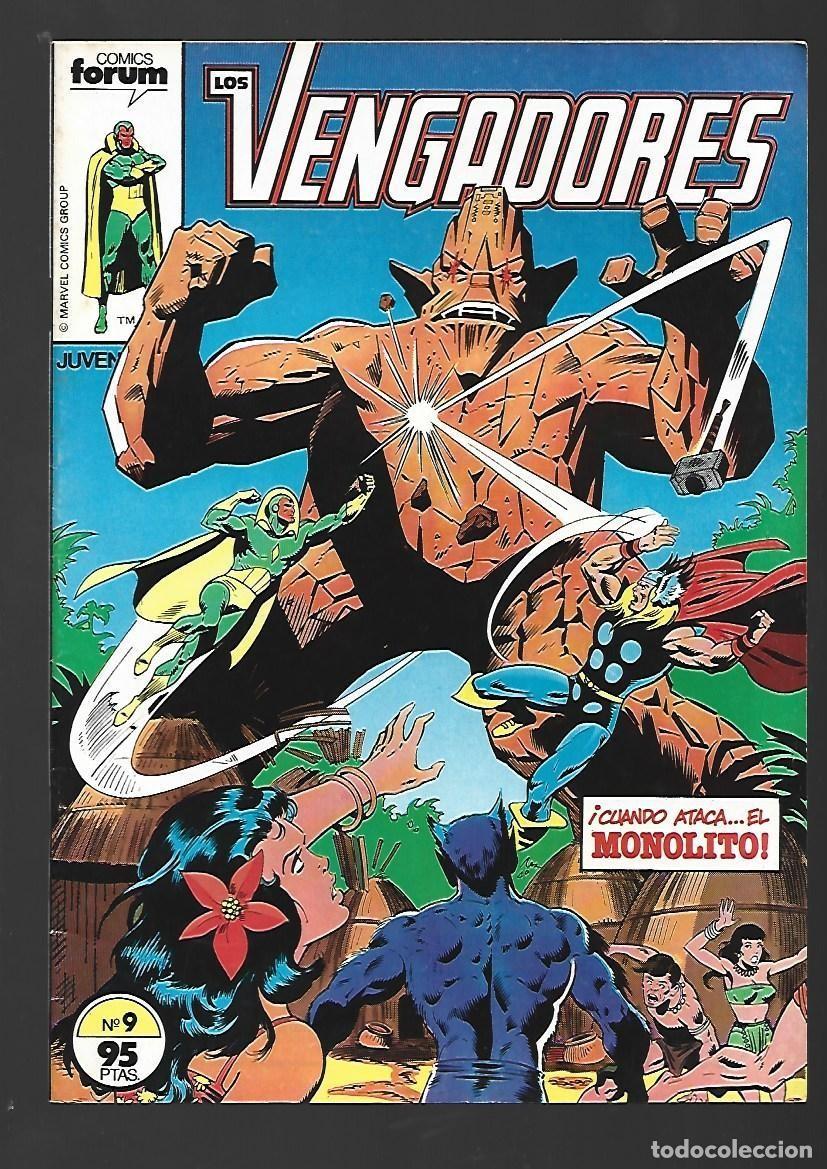 C&oacute;mics: Los Vengadores, 9, 1983, Forum, muy buen estado