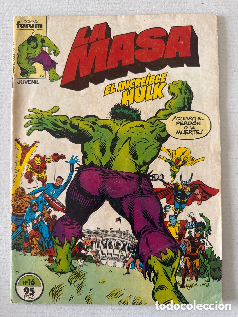 C&oacute;mics: LA MASA #16 - F&Oacute;RUM 1&ordf; edici&oacute;n.