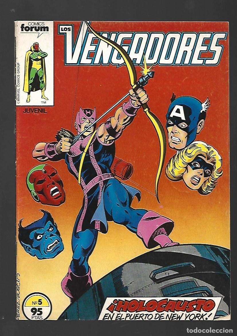 C&oacute;mics: Los Vengadores, 5, 1983, Forum, procedente de retapado