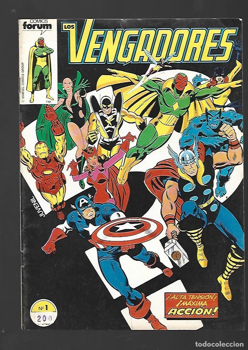 C&oacute;mics: Los Vengadores, 1, 1983, Forum, muy buen estado