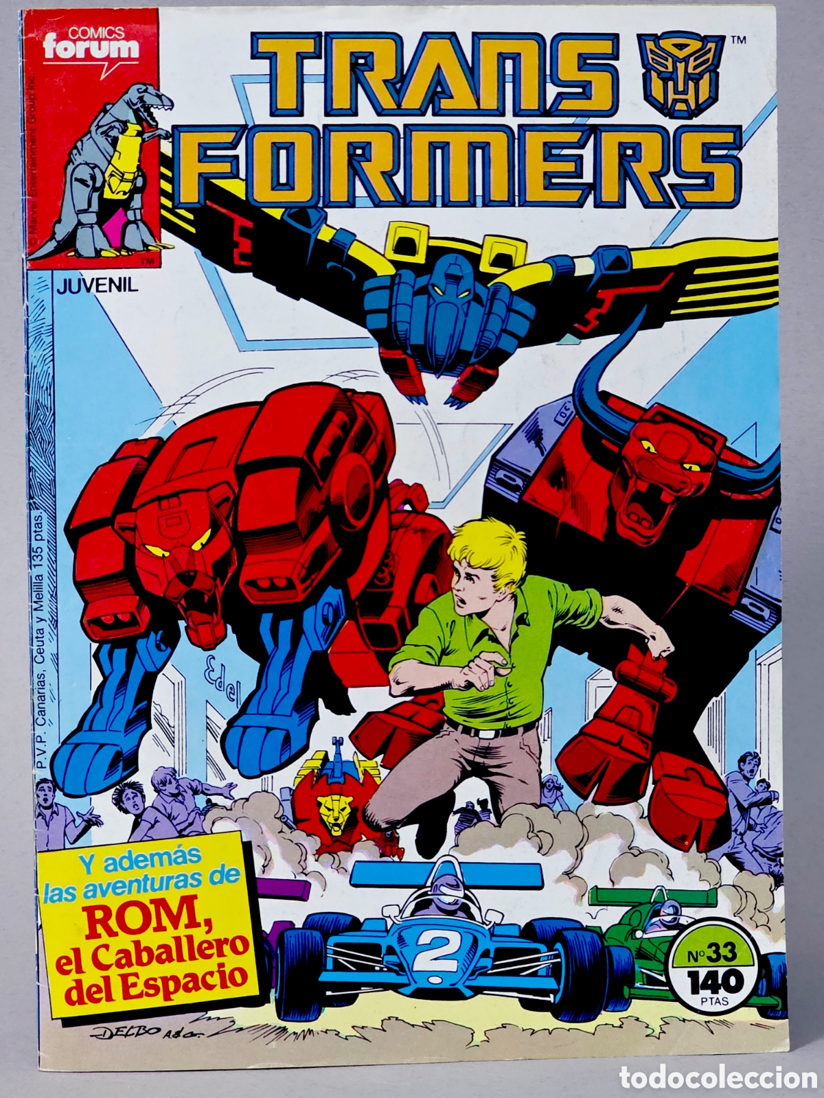 C&oacute;mics: C&Oacute;MIC TRANSFORMERS 15 FORUM MARVEL GRAPA MUY BUEN ESTADO