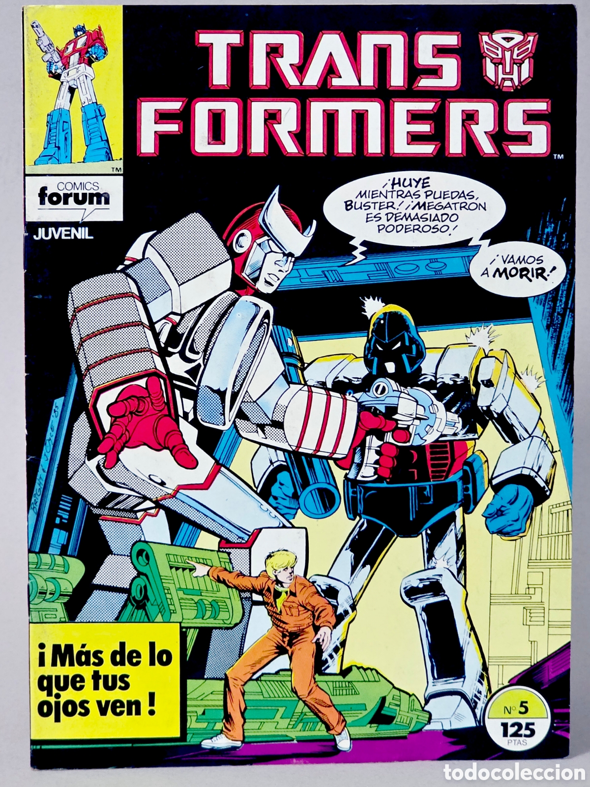 C&oacute;mics: C&Oacute;MIC TRANSFORMERS 5 FORUM MARVEL GRAPA MUY BUEN ESTADO