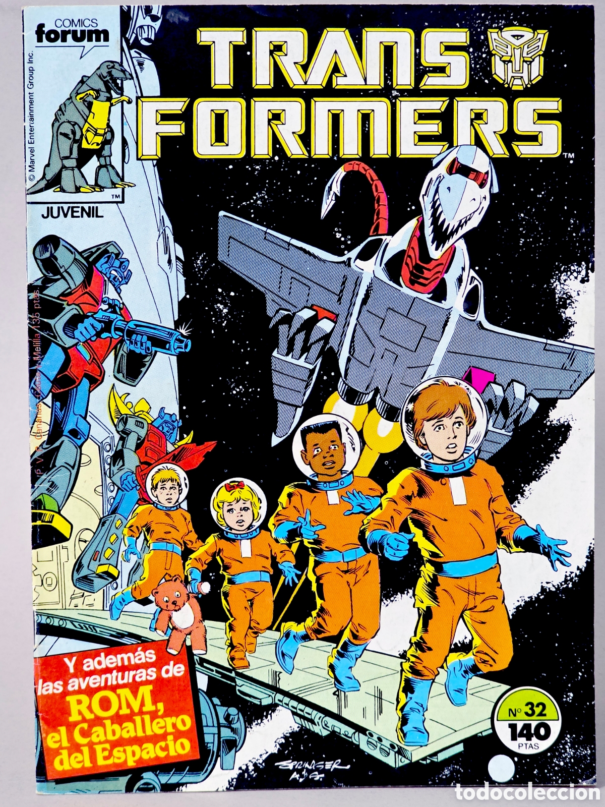 C&oacute;mics: C&Oacute;MIC TRANSFORMERS 32 FORUM MARVEL GRAPA MUY BUEN ESTADO - Foto 1