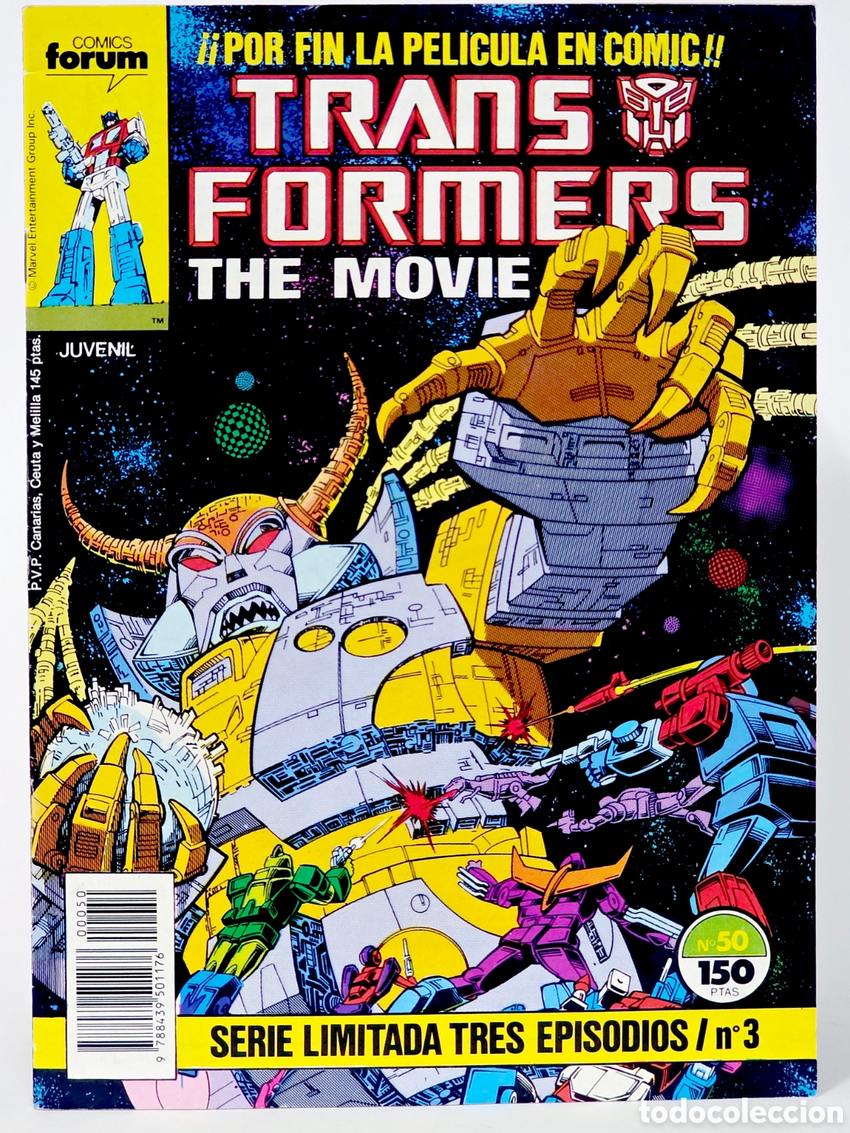 C&oacute;mics: C&Oacute;MIC EXCELENTE TRANSFORMERS 46 FORUM MARVEL GRAPA - Foto 1