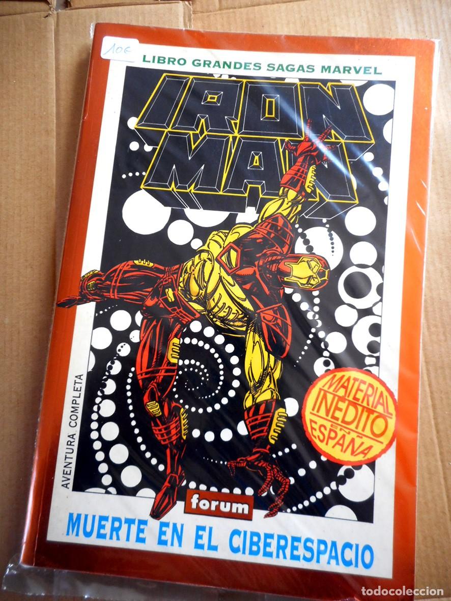 C&oacute;mics: GRANDES SAGAS N&ordm;17 IRON MAN : MUERTE EN EL CIBERESPACIO (FORUM-JULIO 1995) KAMINSKI - MORGAN