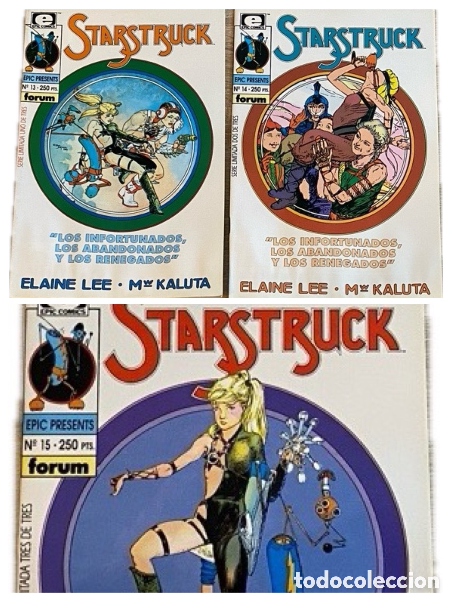 C&oacute;mics: STARSTRUCK COMPLETA &ndash; EPIC COMICS / EPIC PRESENTS 13-15 &ndash; KALUTA &ndash; PLANETA FORUM