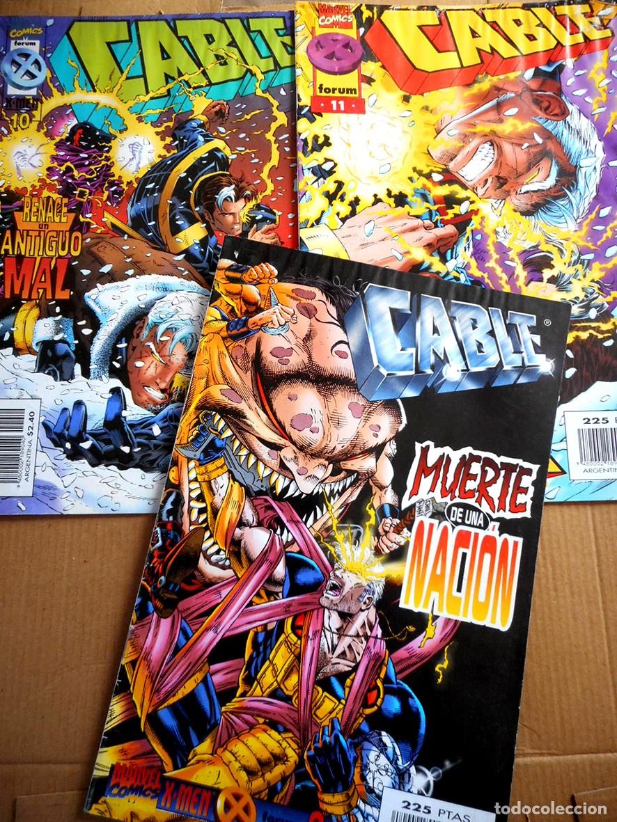 C&oacute;mics: LOTE CABLE VOL.2 N&ordm;8-10-11 (FORUM 1996-1997) JEPH LOEB - IAN CHURCHILL