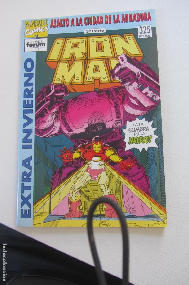 C&oacute;mics: IRON MAN. EXTRA INVIERNO. FORUM 1993 BUEN ESTADO arx302