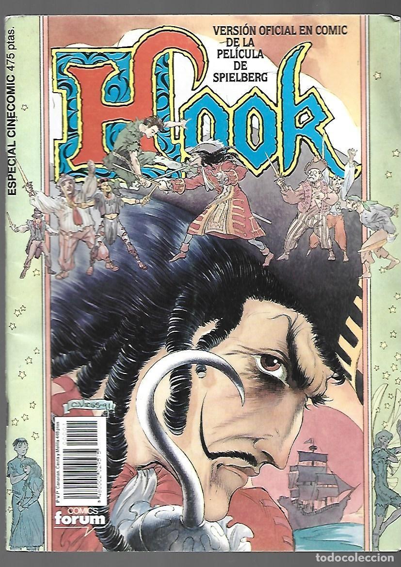 C&oacute;mics: Hook, version oficial en comic de la pel&oacute;icula de Spielberg, 1992, Forum, muy buen estado