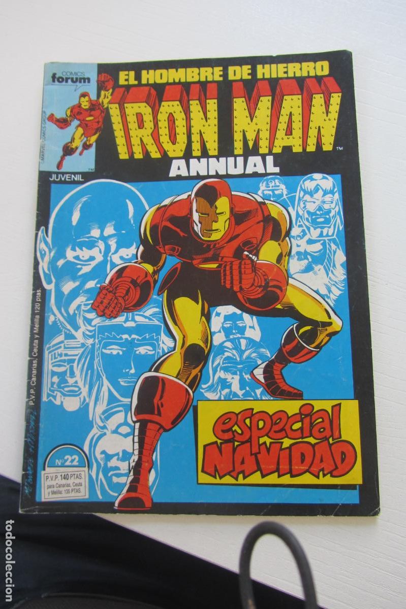 C&oacute;mics: EL HOMBRE DE HIERRO: IRON MAN N&ordm; 22 : ESPECIAL NAVIDAD VOL1 VOL.1 FORUM COMICS arx302