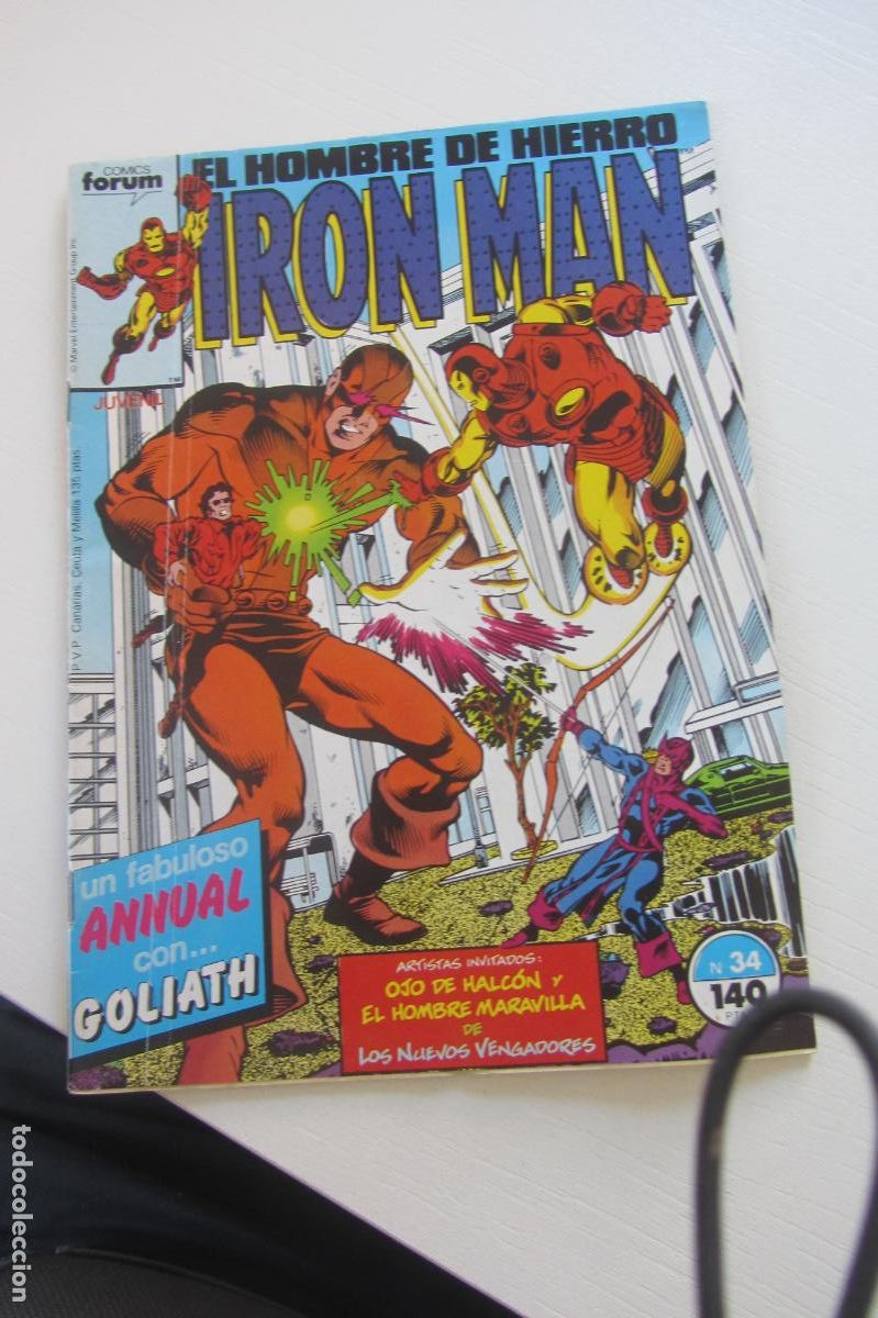 C&oacute;mics: EL HOMBRE DE HIERRO: IRON MAN N&ordm; 34 VOL1 VOL.1 FORUM COMICS arx302