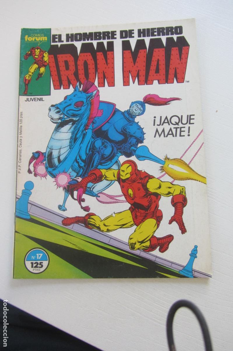 C&oacute;mics: EL HOMBRE DE HIERRO: IRON MAN N&ordm; 17 VOL1 VOL.1 FORUM COMICS arx302
