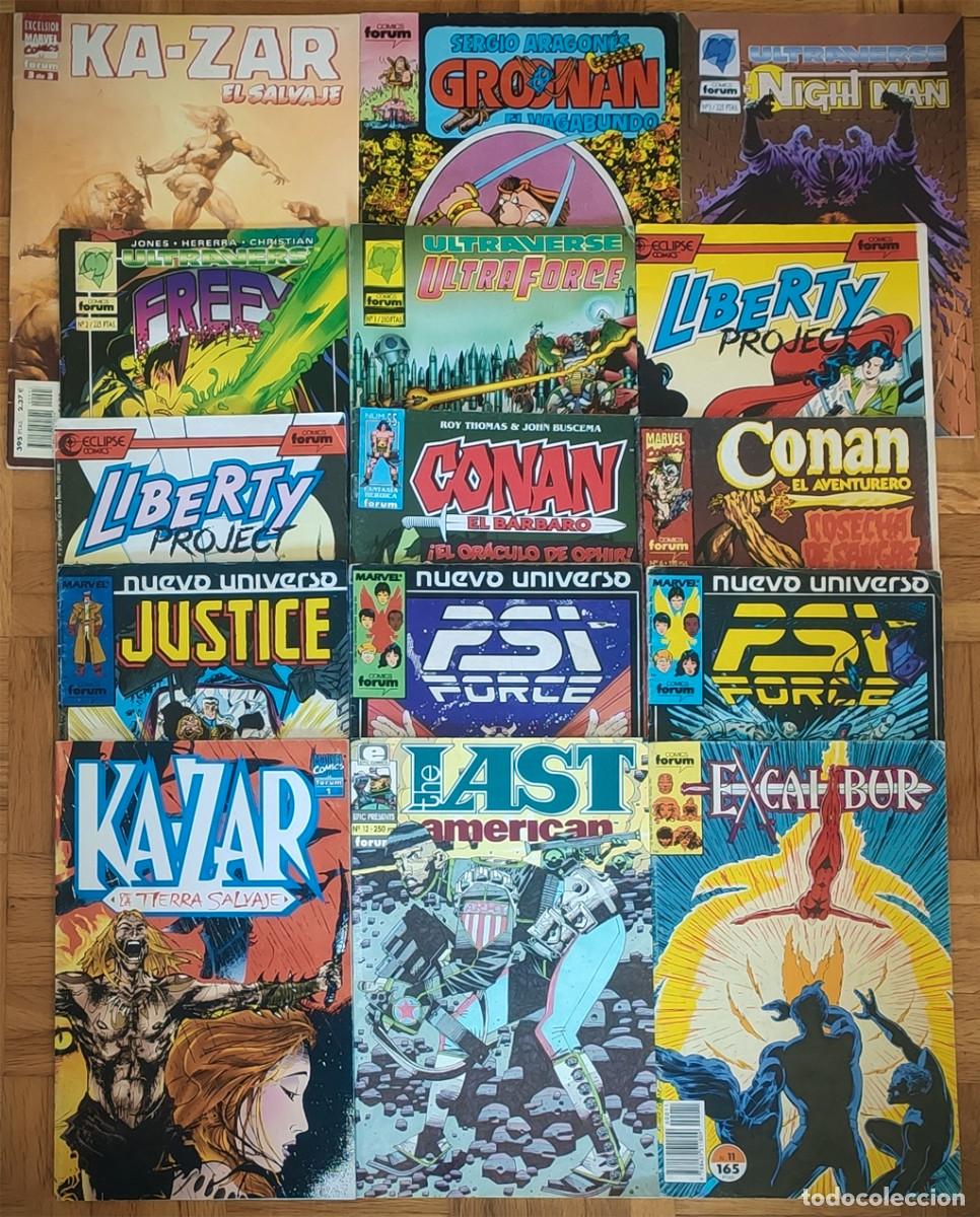 C&oacute;mics: Lote de 15 c&oacute;mics de la editorial Forum