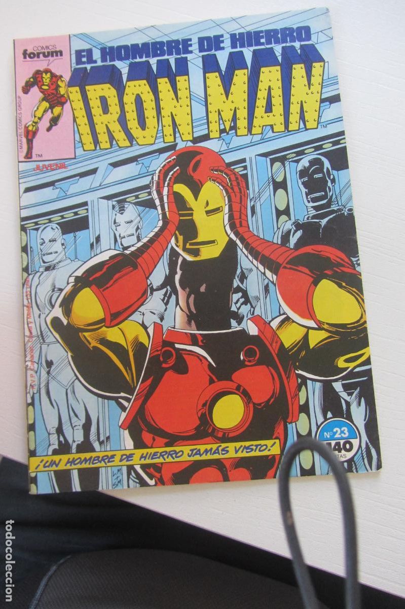 C&oacute;mics: IRON MAN. EL HOMBRE DE HIERRO vol I N&ordm; 23 FORUM 1985 arx65