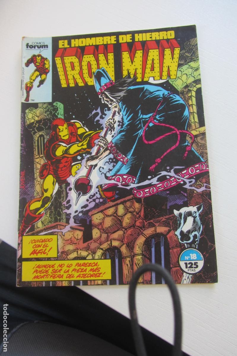 C&oacute;mics: IRON MAN. EL HOMBRE DE HIERRO vol I N&ordm; 18 FORUM 1985 arx65