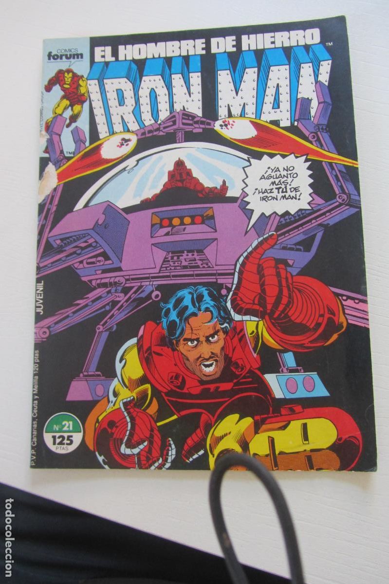 C&oacute;mics: EL HOMBRE DE HIERRO: IRON MAN N&ordm; 21 VOL1 VOL.1 FORUM COMICS arx65