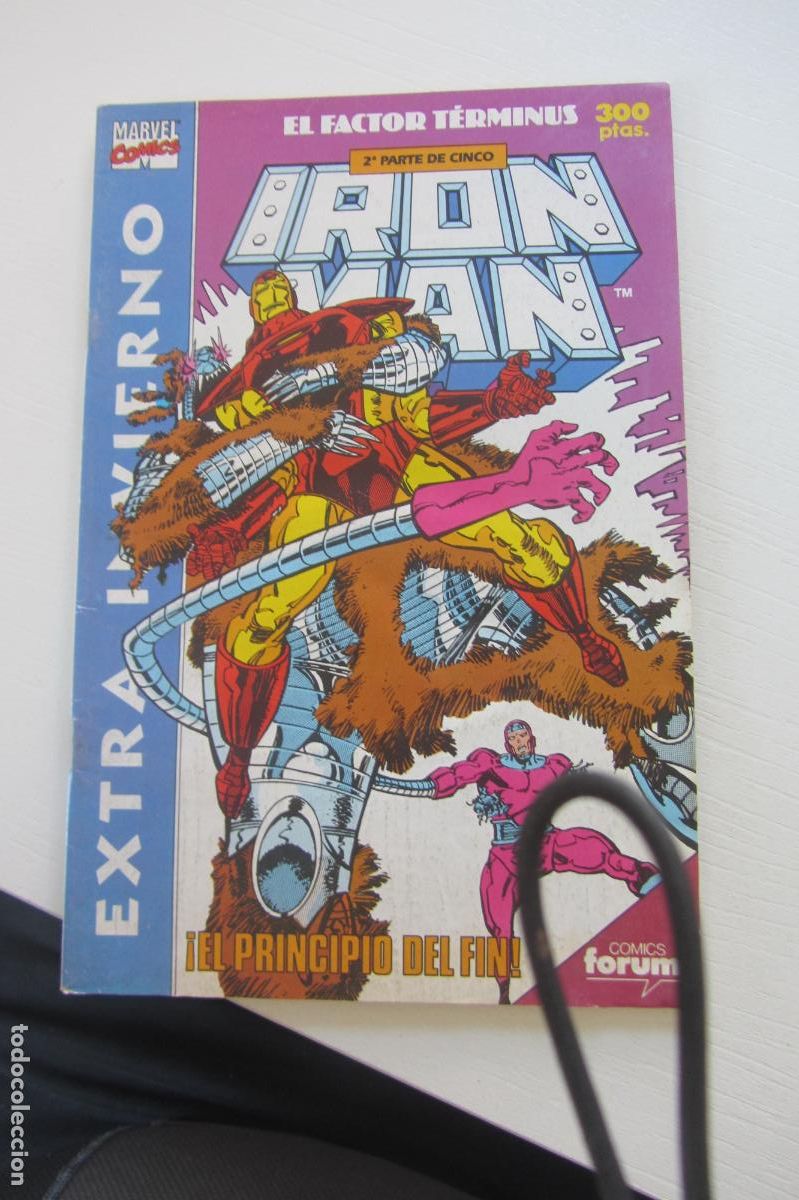 C&oacute;mics: IRON MAN - EXTRA INVIERNO 1991 FORUM COMICS arx65