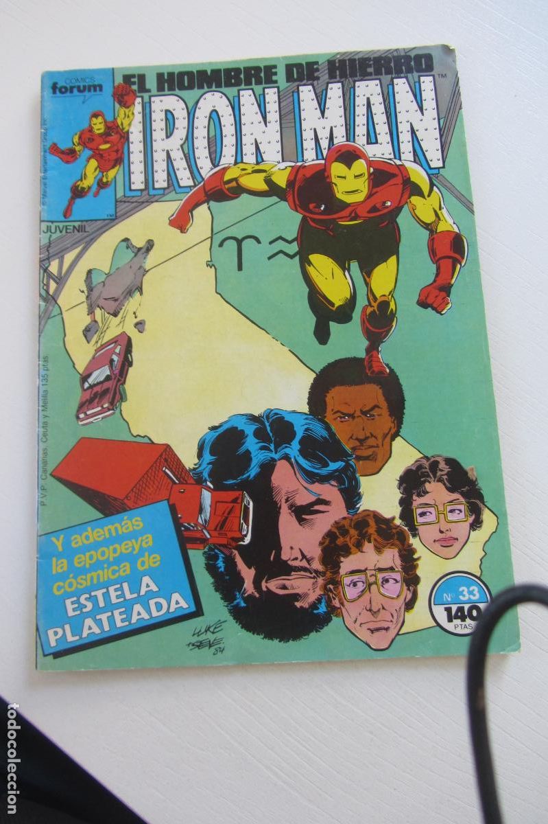 C&oacute;mics: EL HOMBRE DE HIERRO: IRON MAN N&ordm; 33 VOL1 VOL.1 FORUM COMICS arx65
