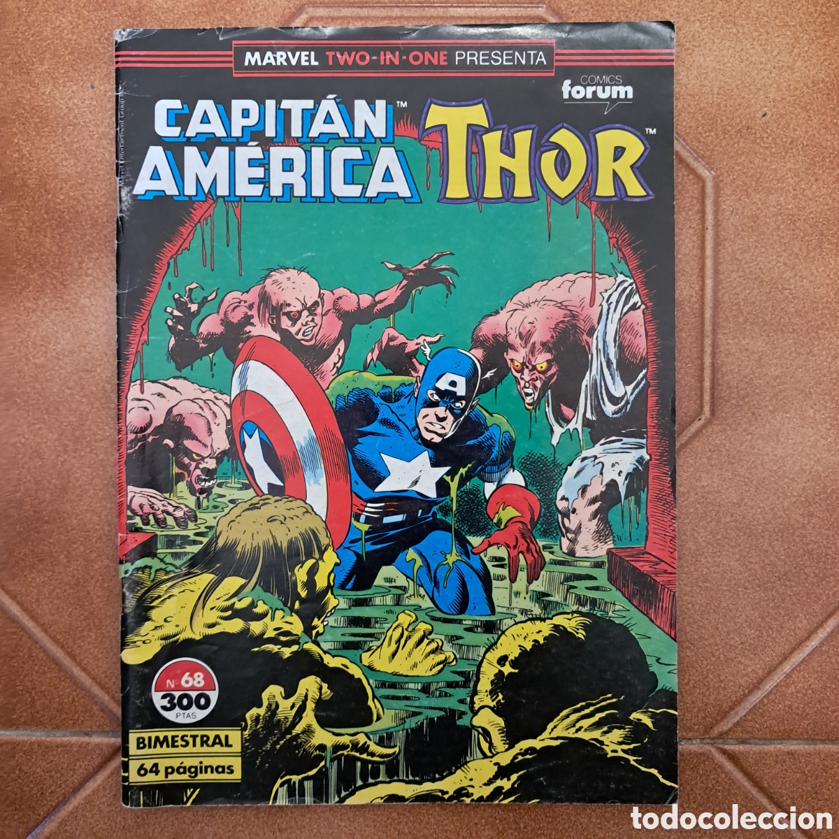 Comics: MARVEL TWO IN ONE - CAPIT&Aacute;N AM&Eacute;RICA - THOR - COMICS FORUM - N&ordm; 68 / a&ntilde;o 1991
