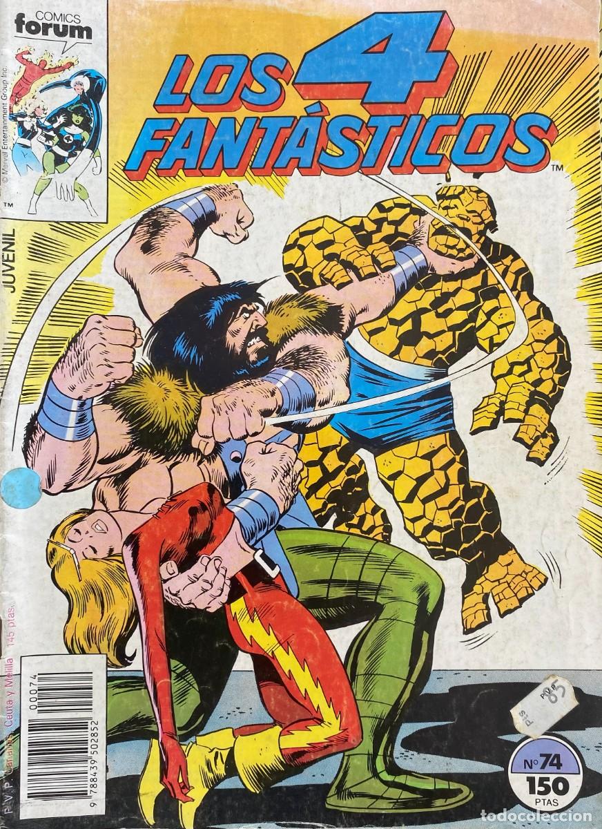 C&oacute;mics: LOS 4 FANT&Aacute;STICOS (Vol. 1) n&ordm; 74 (Forum)