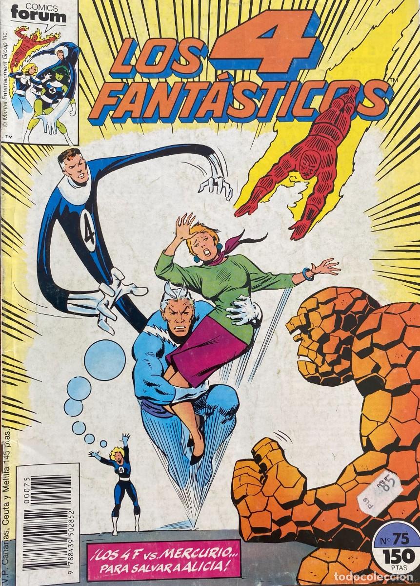 C&oacute;mics: LOS 4 FANT&Aacute;STICOS (Vol. 1) n&ordm; 75 (Forum)