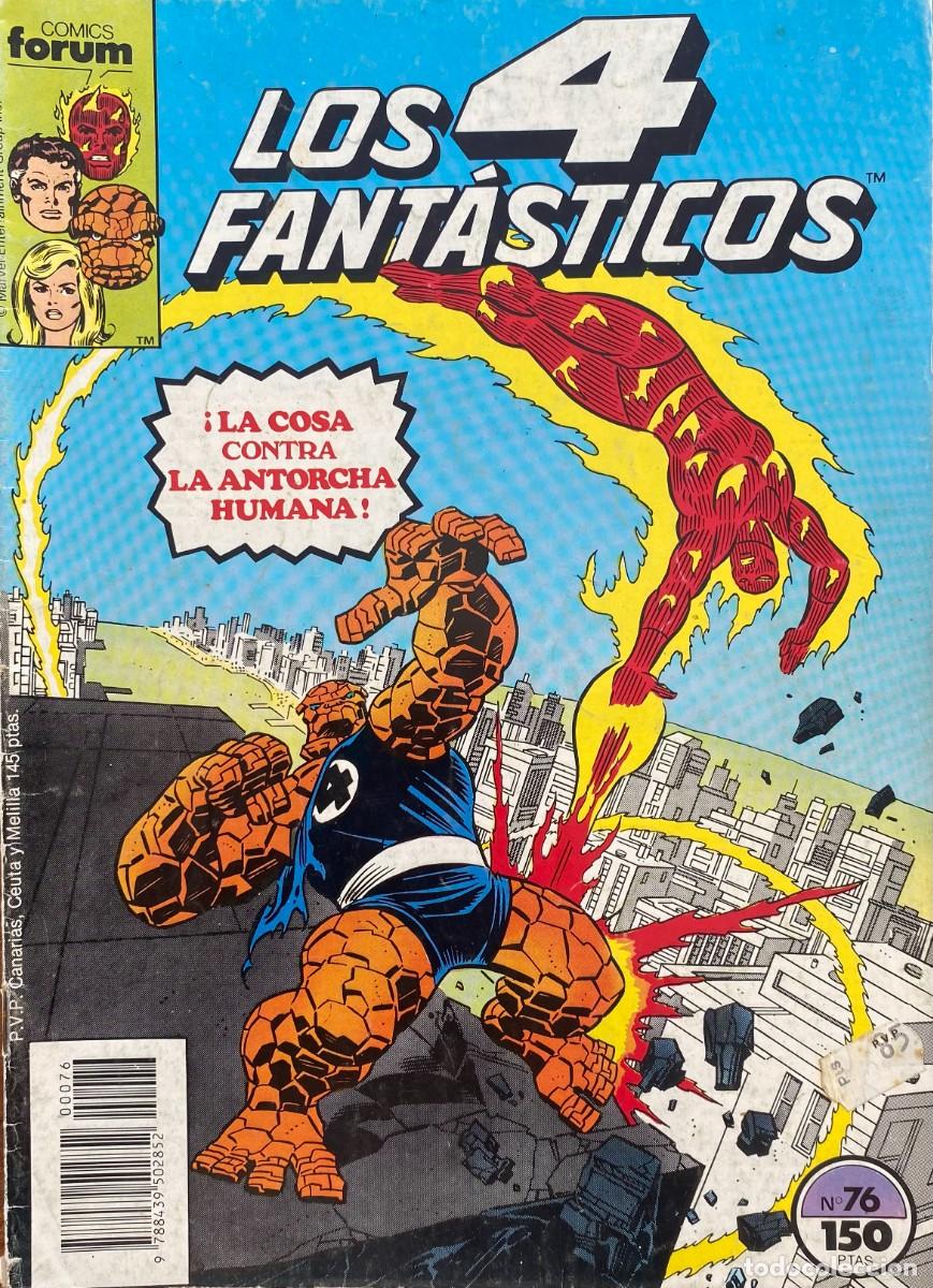 C&oacute;mics: LOS 4 FANT&Aacute;STICOS (Vol. 1) n&ordm; 76 (Forum)