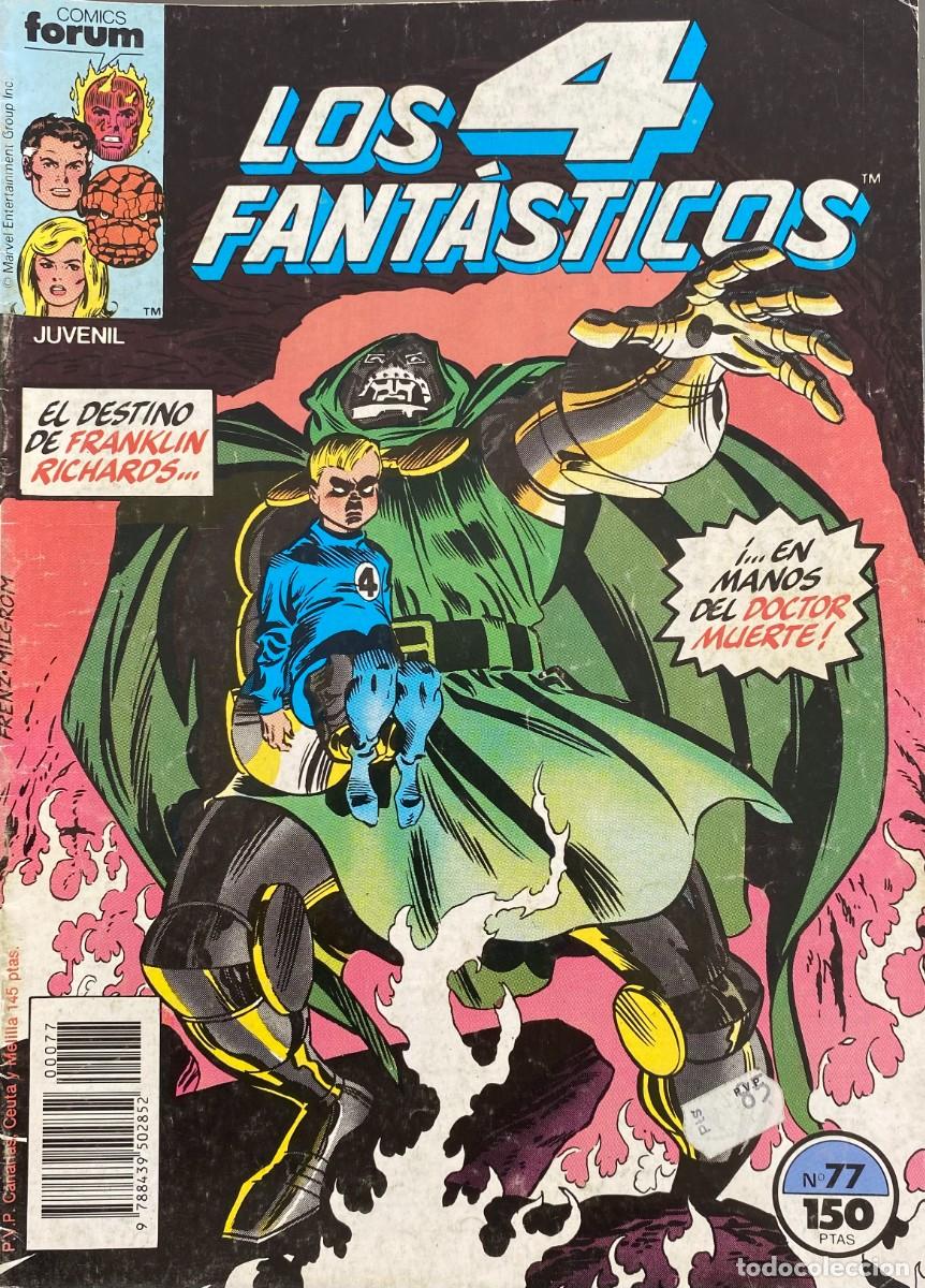 C&oacute;mics: LOS 4 FANT&Aacute;STICOS (Vol. 1) n&ordm; 77 (Forum)