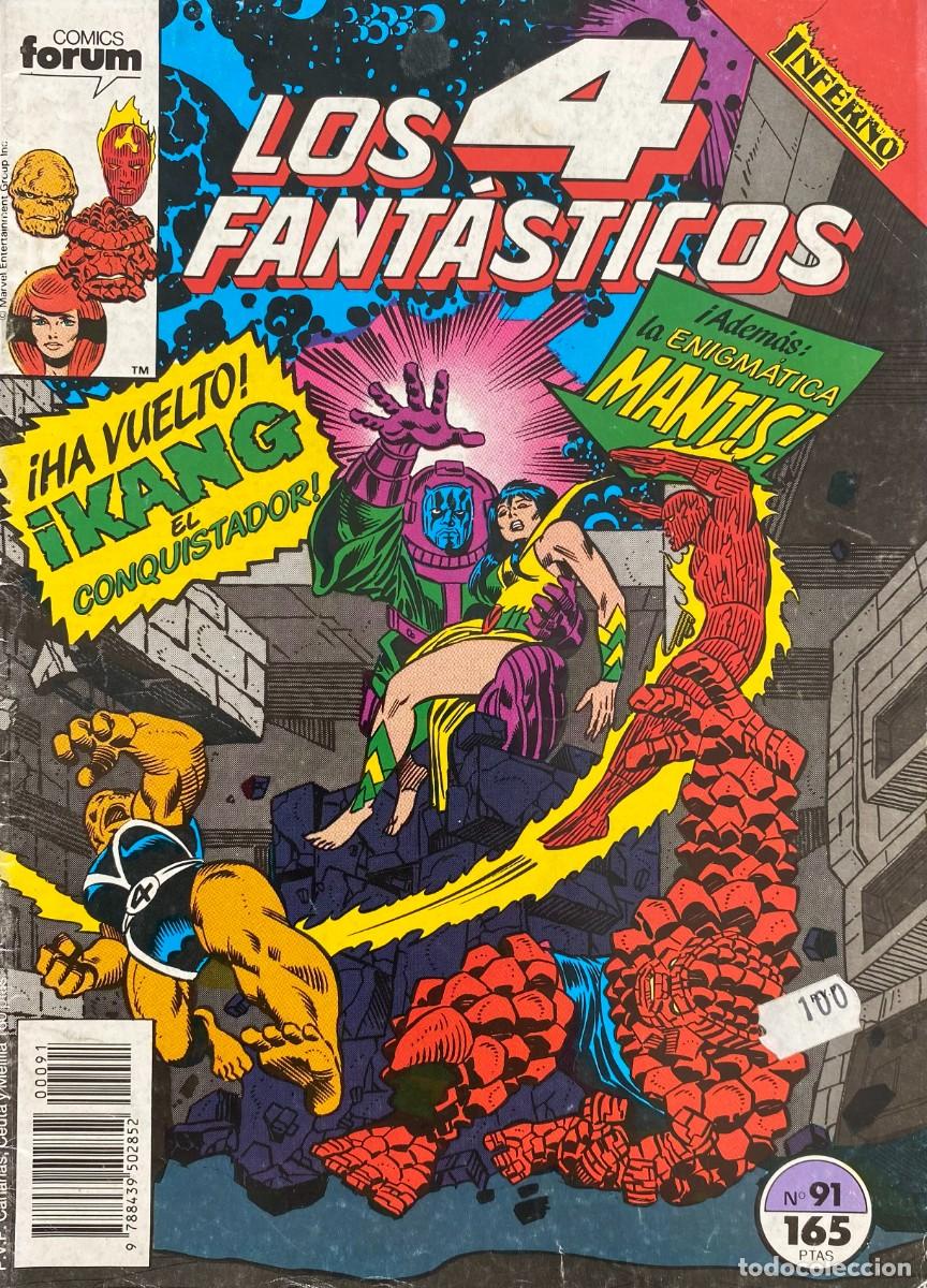 C&oacute;mics: LOS 4 FANT&Aacute;STICOS (Vol. 1) n&ordm; 91 (Forum)