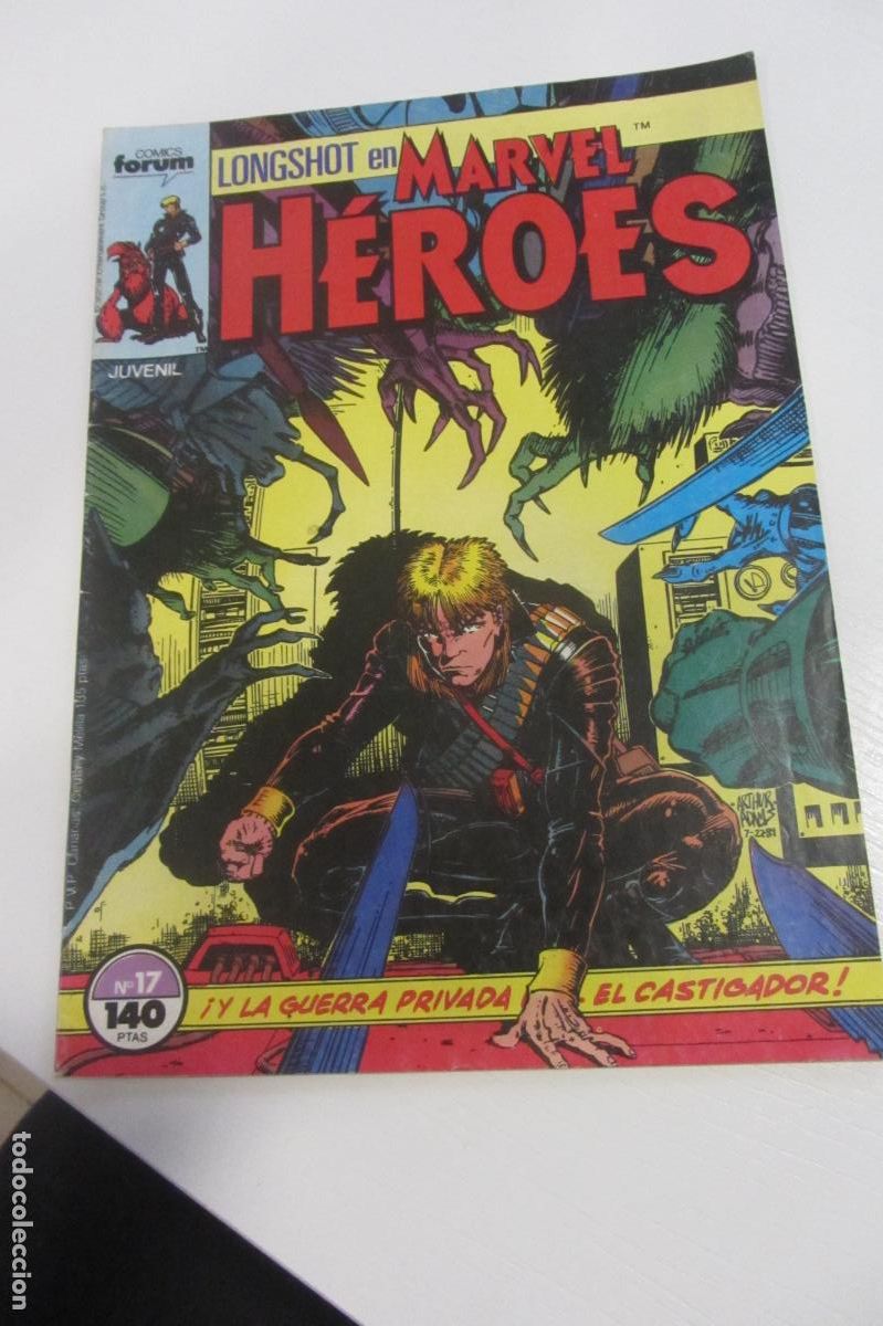 C&oacute;mics: MARVEL H&Eacute;ROES N&ordm; 17 LONGSHOT FORUM arx67 - Foto 1