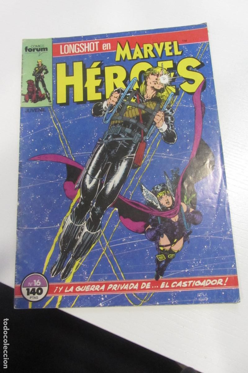 C&oacute;mics: MARVEL H&Eacute;ROES N&ordm; 16 LONGSHOT FORUM arx67 - Foto 1