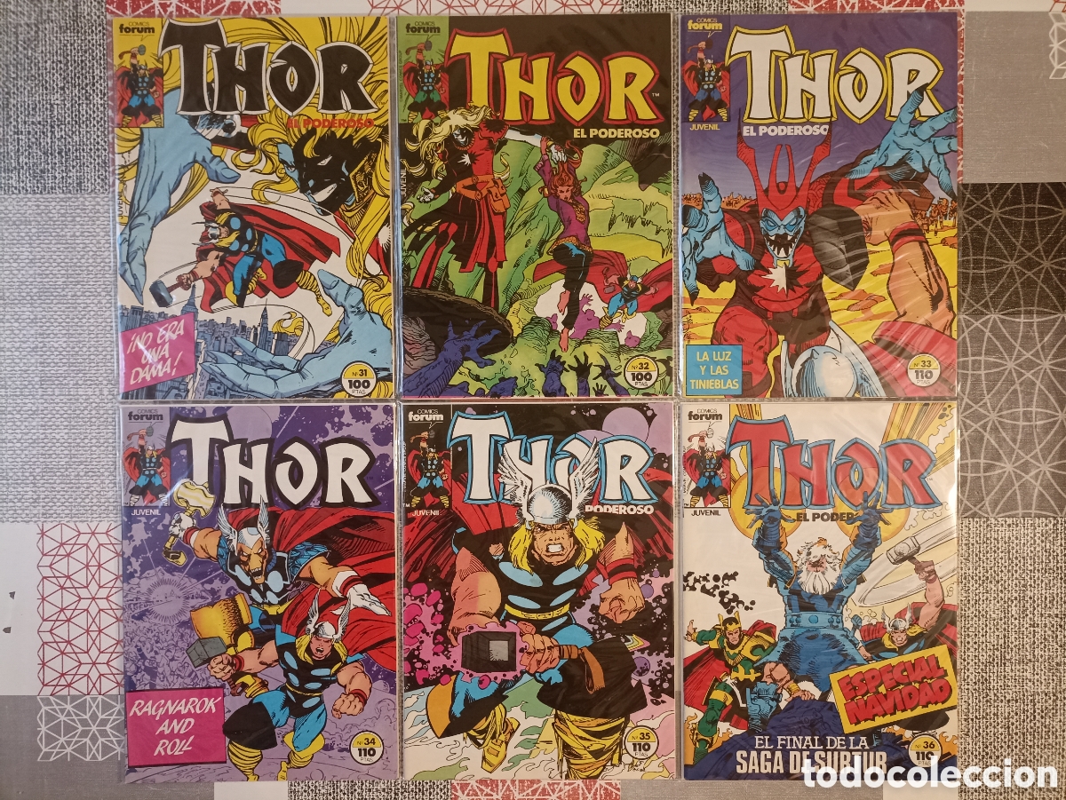 C&oacute;mics: THOR VOL.1 N&deg;31, 32, 33, 34, 35, 36 -Forum-